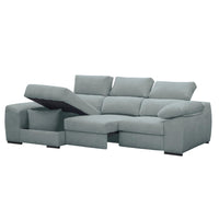 SOFÁ CHAISE LONGUE "BEIRUT" | ESTRELLA VERDE | IZQ - Muebles San Andres