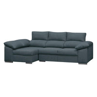 SOFÁ CHAISE LONGUE 3 PLAZAS "CIMA" | AZUL | IZQUIERDO - Muebles San Andres