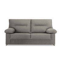 SOFÁ 2 PLAZAS "NINFA" | GRIS CLARO - Muebles San Andres
