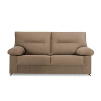 SOFÁ 2 PLAZAS "NINFA" | VISÓN OSCURO - Muebles San Andres