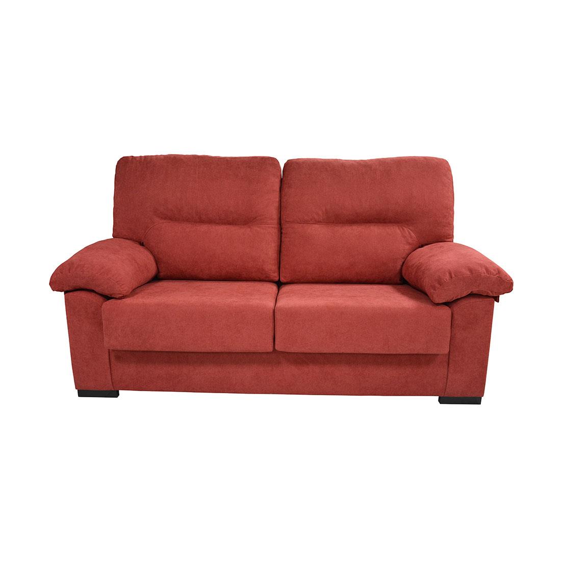 SOFÁ 3 PLAZAS "TESLA" | ROJO - Muebles San Andres