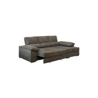 SOFÁ CAMA CHAISE LONGUE "SAMUEL" | GRIS OSCURO | DERECHO - Muebles San Andres