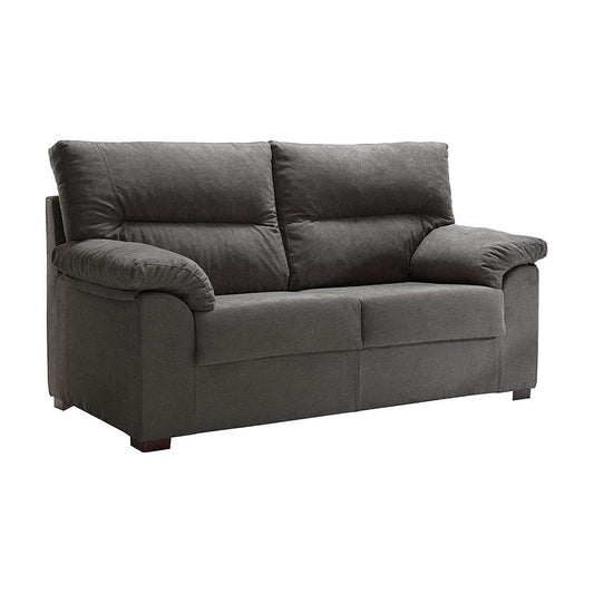 SOFÁ 3 PLAZAS "TESLA" | GRIS OSCURO - Muebles San Andres