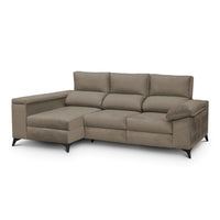 SOFÁ CHAISE LONGUE "DANTE" | VISON | IZQUIERDO - Muebles San Andres