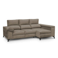 SOFÁ CHAISE LONGUE "DANTE" | VISON | DERECHO - Muebles San Andres